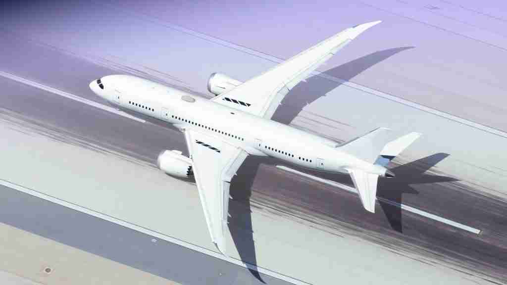 Commercial aircraft representing aviation finance services
